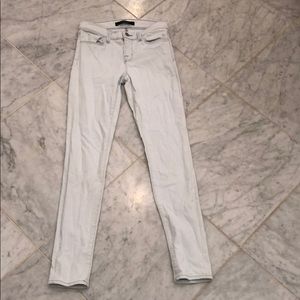 Ice blue jeans